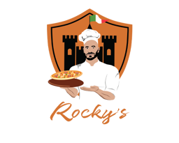 Bei Rocky Castello logo.